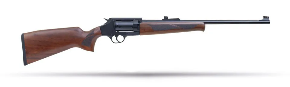 ERMOX RVL-4 fusil revolver calibre 410 noyer