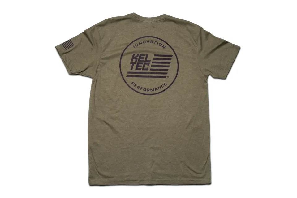 Kel-Tec Innovation T-Shirt Vert Coton