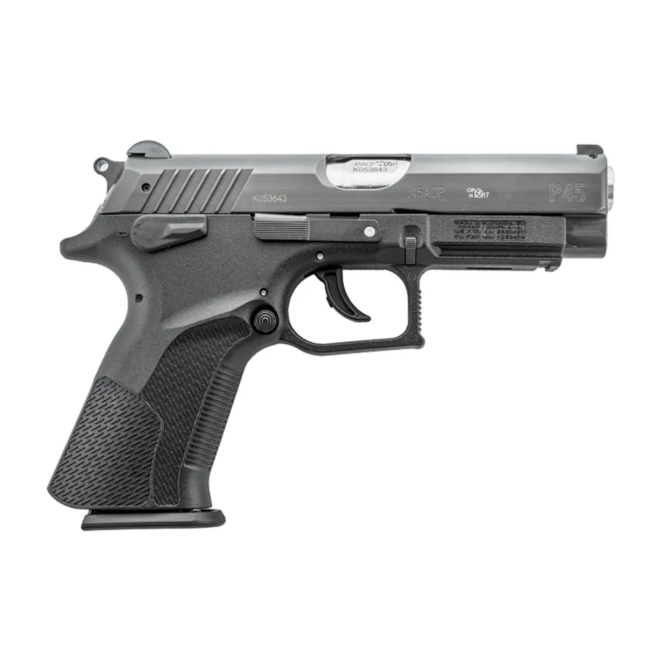 Grand Power P45 pistolet 45 ACP canon rotatif