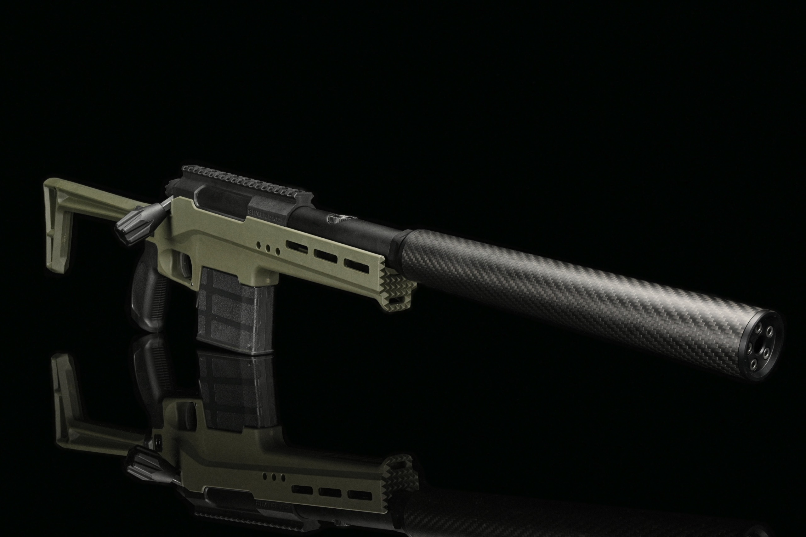 Silverback TAC-41 SBA-OBL-40 base canon externe 24mm alu