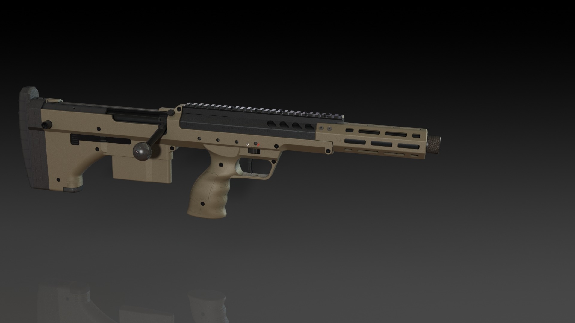 Silverback SRS A2/M2 Rail Supérieur Haut SBA-RAL-07