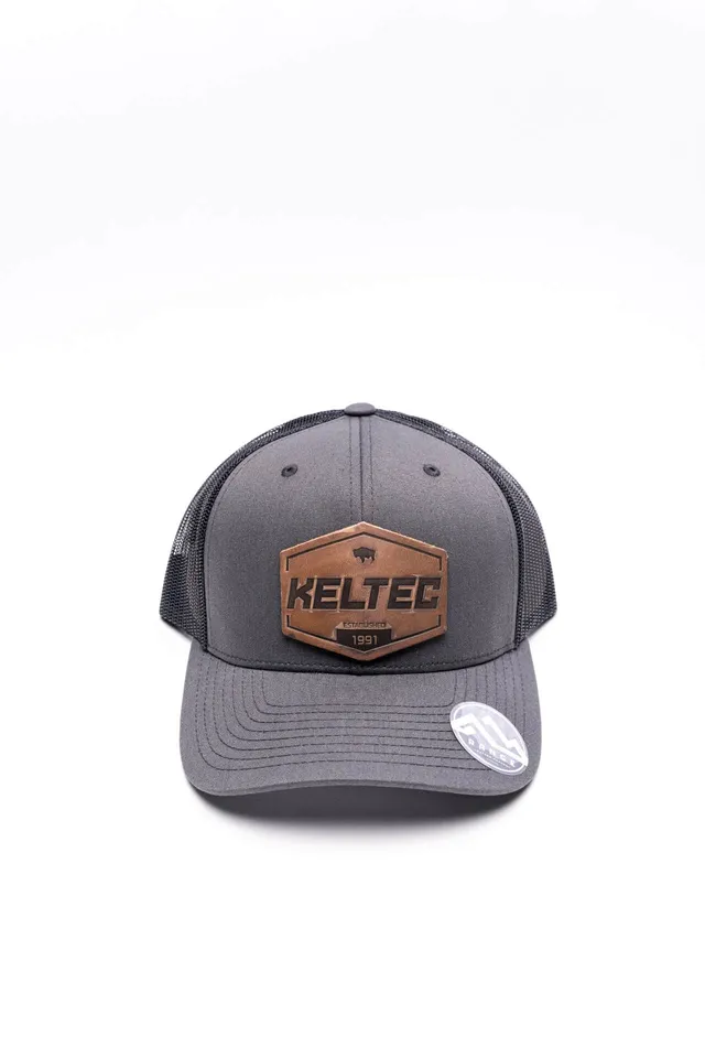 Keltec Wyoming casquette trucker cuir charcoal