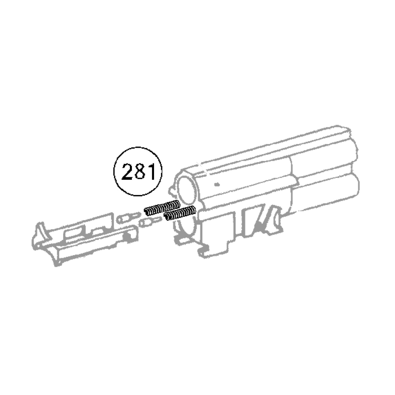 FAIR Ressort rappel extracteur éjecteur fusil superposé