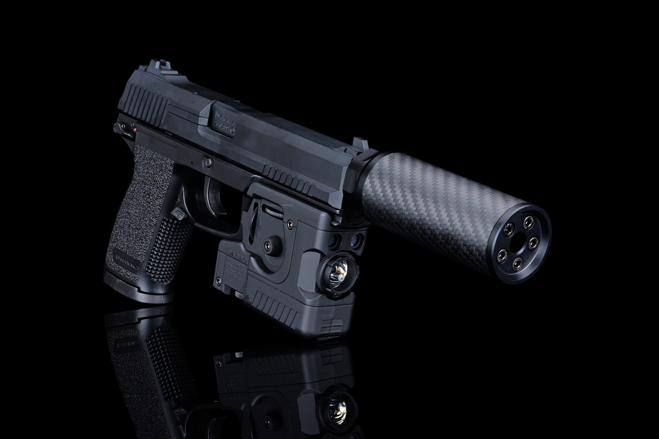 Silverback SBA-SIL-31 silencieux carbone court 16mm CW