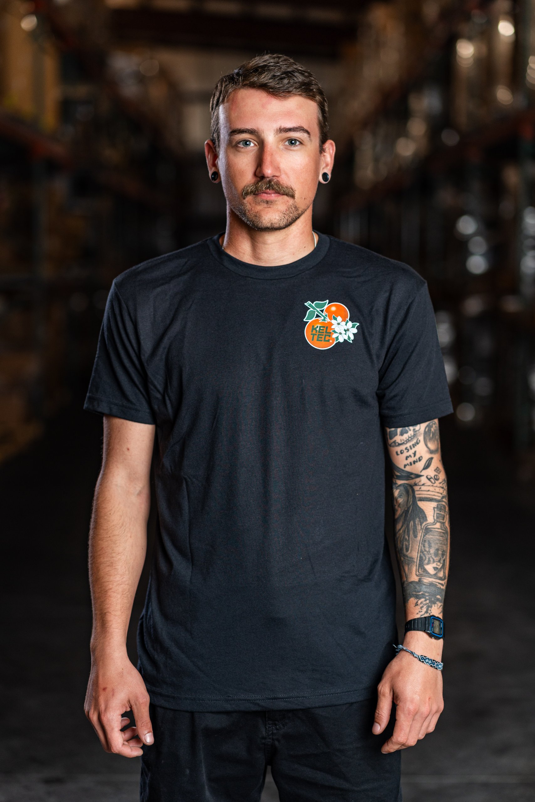 KelTec Florida Flag t-shirt logo drapeau coton