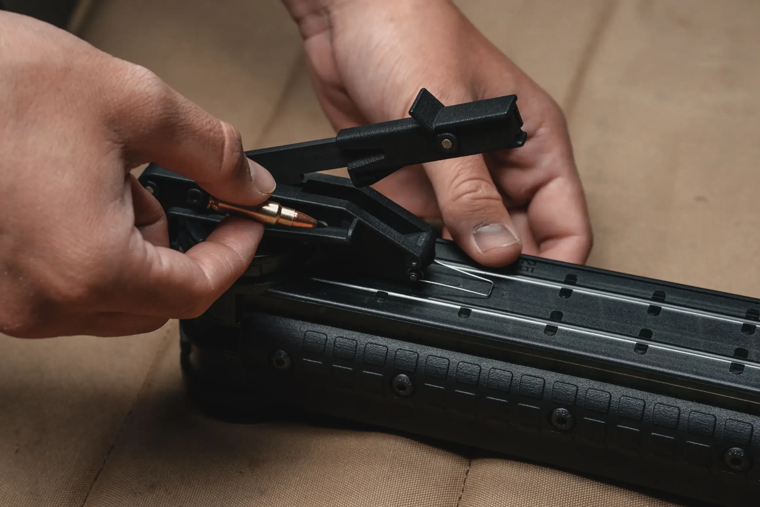 KelTec KP50-1350 speed loader 50 coups