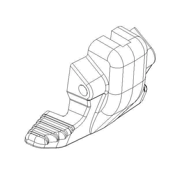 Keltec KSG-252 bouton de verrouillage