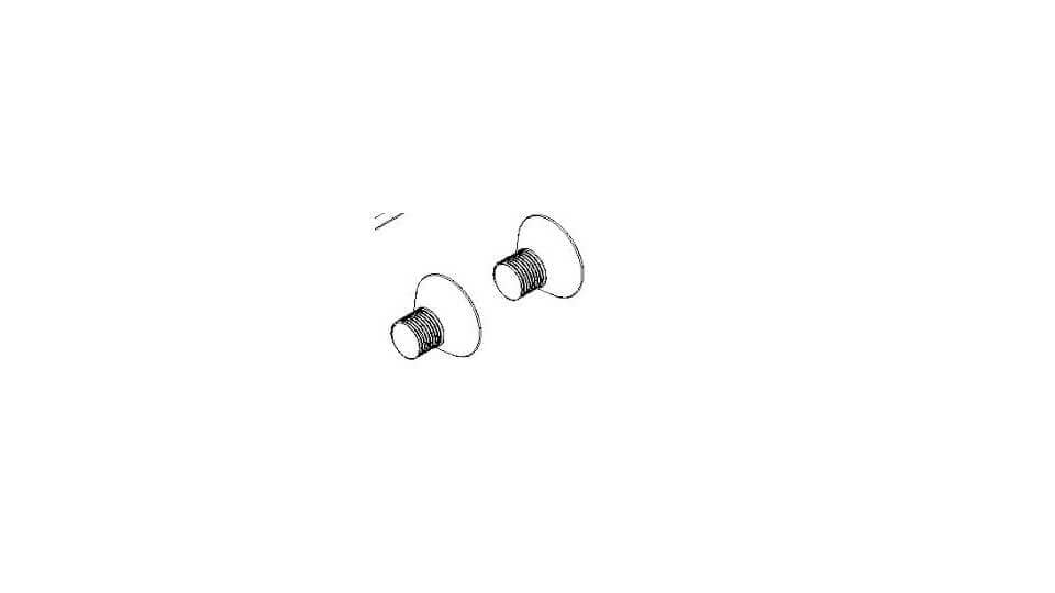 Keltec S2K-206 vis de verrou chargeur lot de 2
