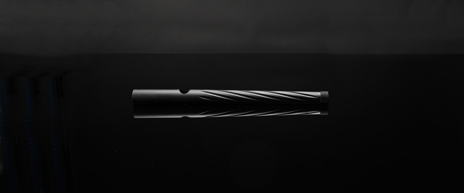 Silverback TAC-41 canon externe 330mm torsadé alu noir