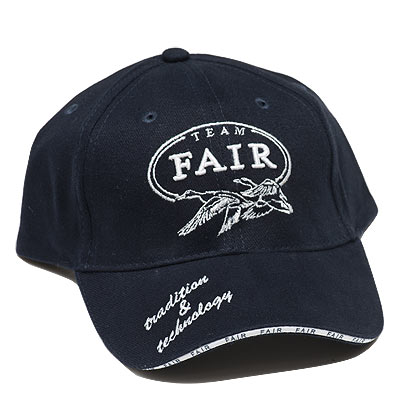 FAIR casquette tir bleu marine blanc 6 panneaux brodée