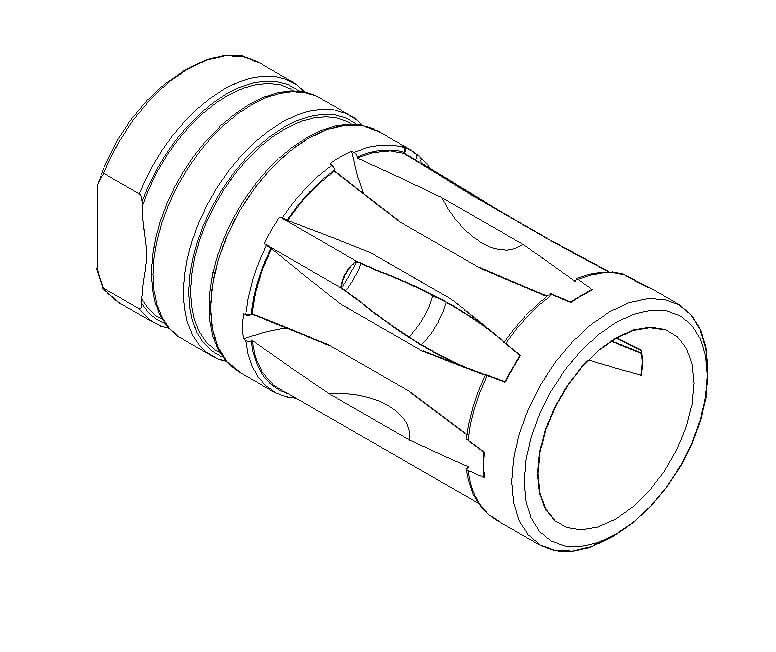 KelTec RFB-172 compensateur carabine