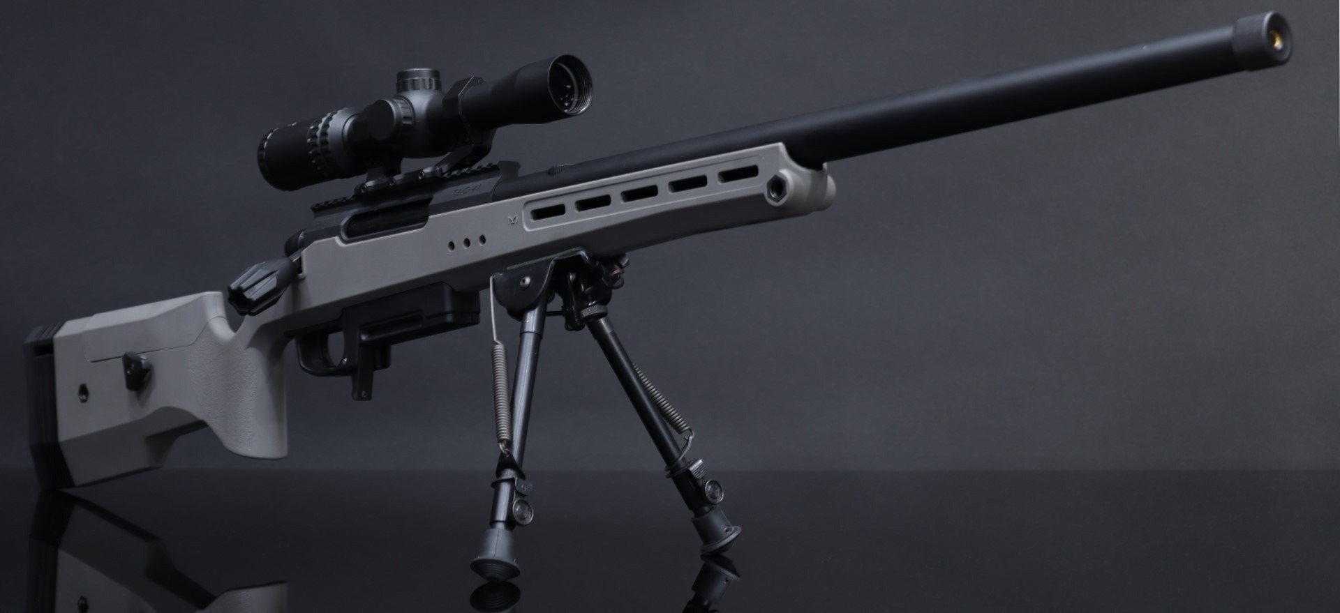 Silverback SBA-BPD-01 adaptateur bipied Harris inox