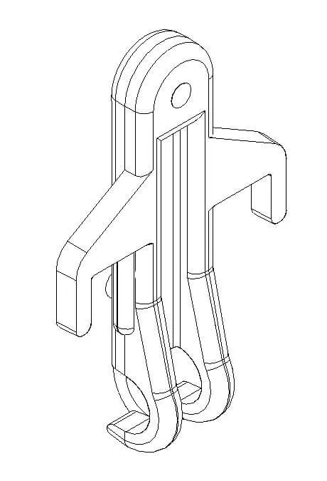 Keltec S2K-158 Hausse arrière