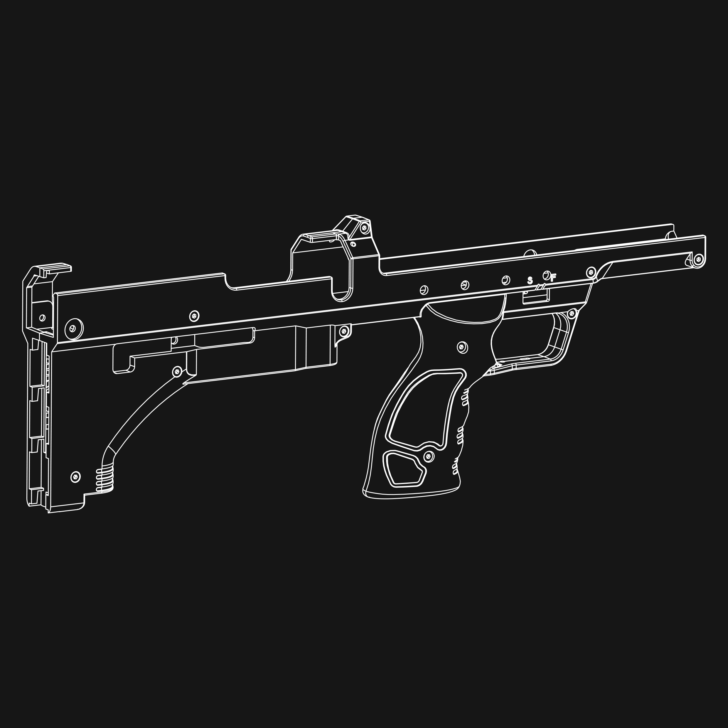 Silverback SRS-A2 panneau crosse nylon renforcé