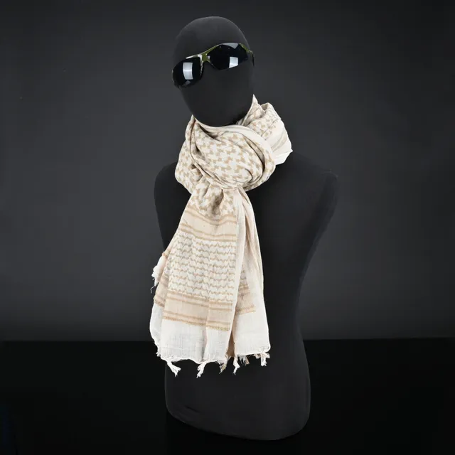 Silverback Shemagh XXL beige tan écharpe coton