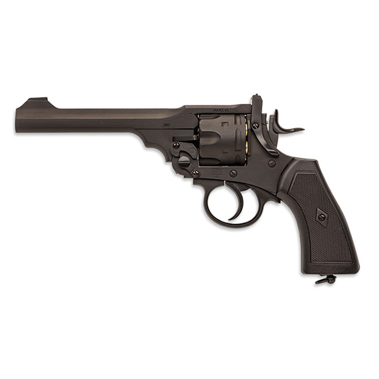 Webley MKVI Service Revolver pistolet CO2 4,5mm noir