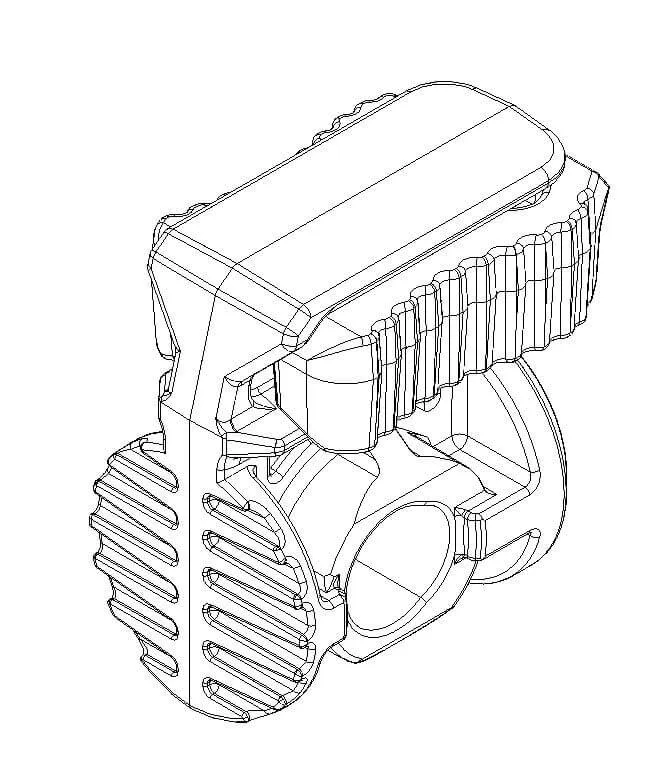 Keltec S2K-1222 ensemble tampon amortisseur SUB-2000