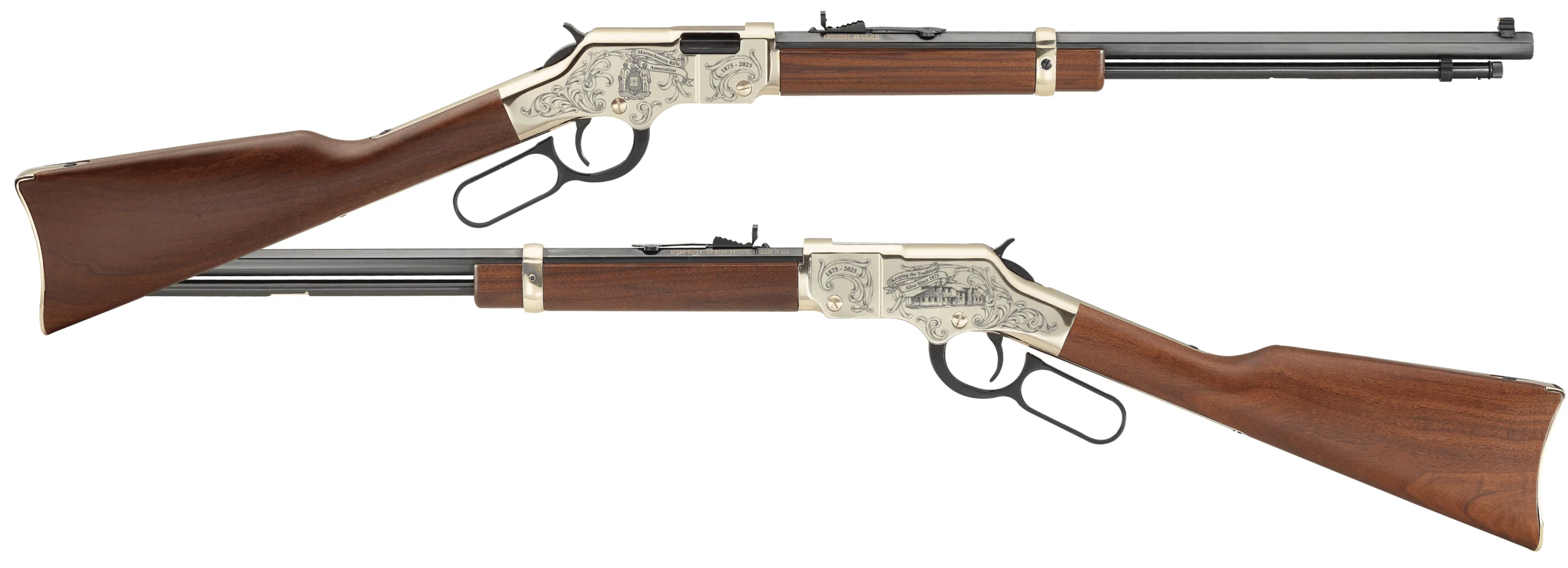 Henry Massachusetts Rifle Association Sesquicentennial Edition carabine 22 LR