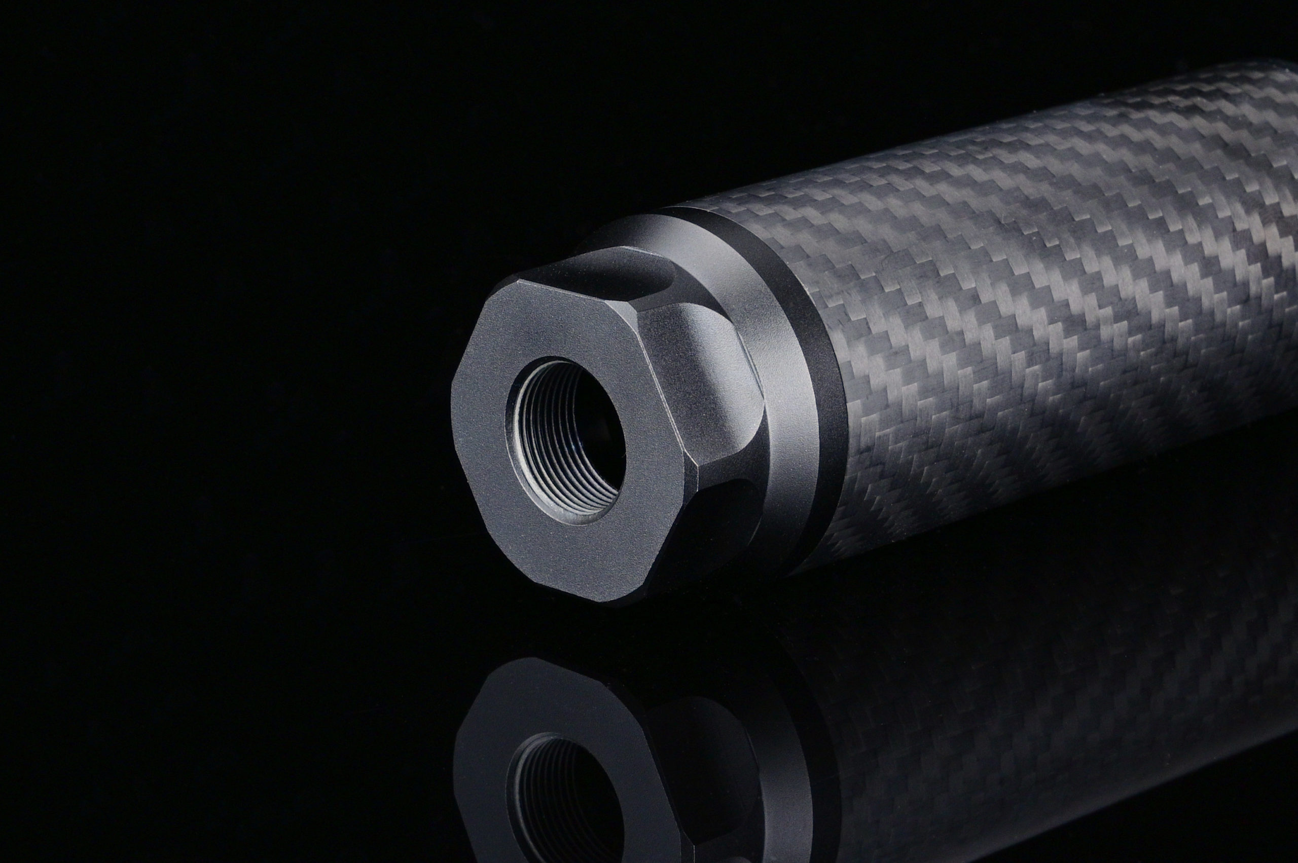 Silverback SBA-SIL-34 silencieux factice carbone 16mm CW 175mm