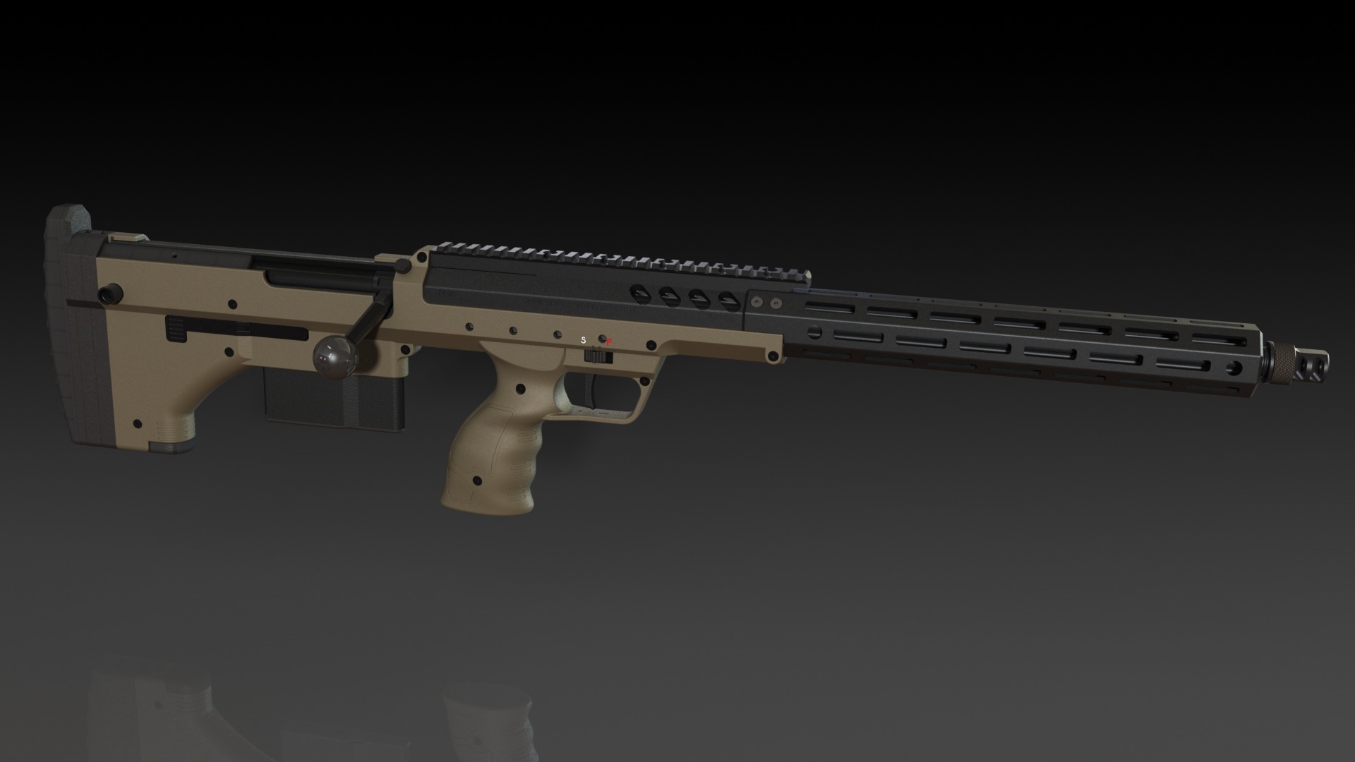 Silverback SRS A2/M2 Rail Supérieur Haut SBA-RAL-07