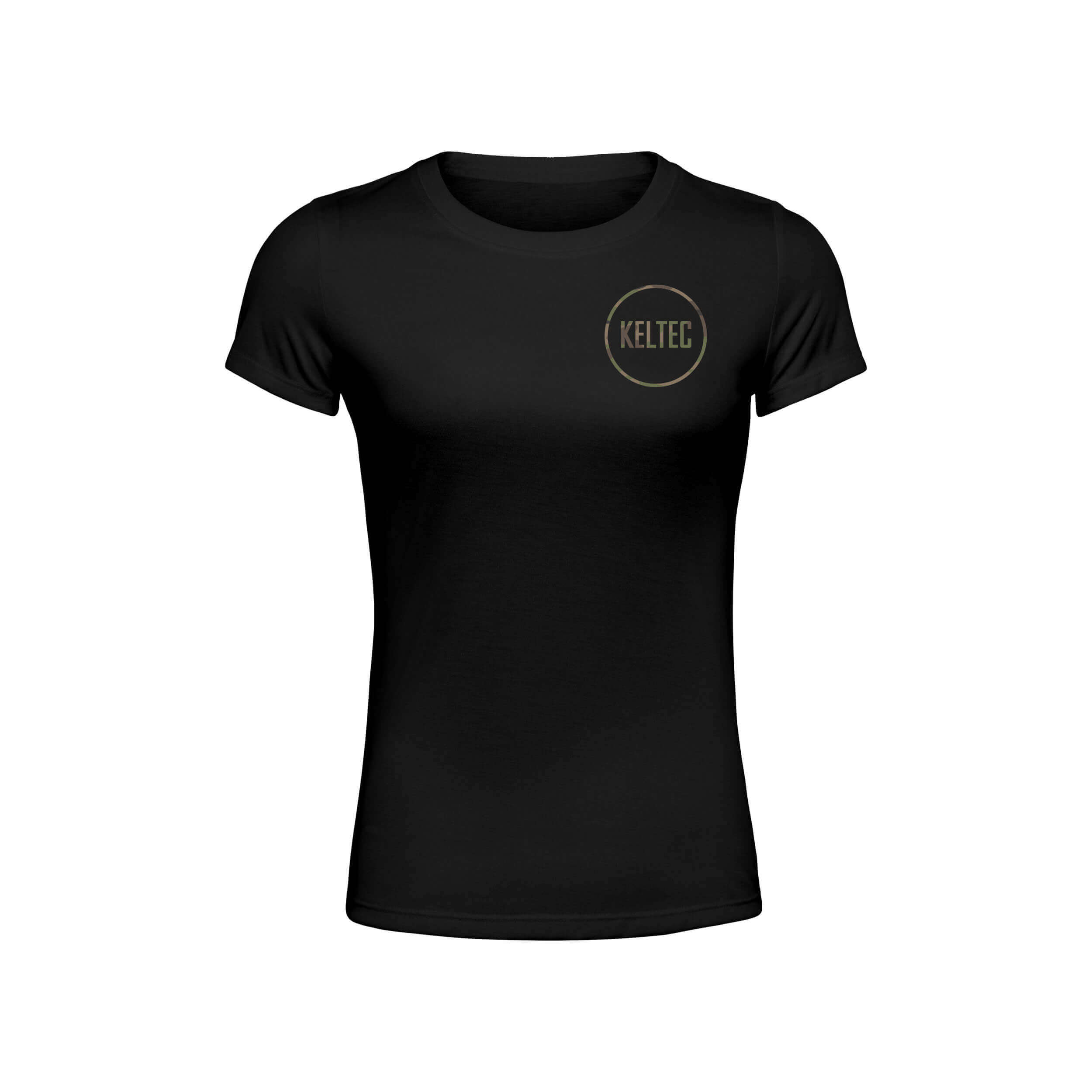 KelTec T-Shirt Femme Logo Camo Coton