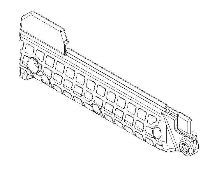 Keltec RFB-218/219 garde-main droit et gauche