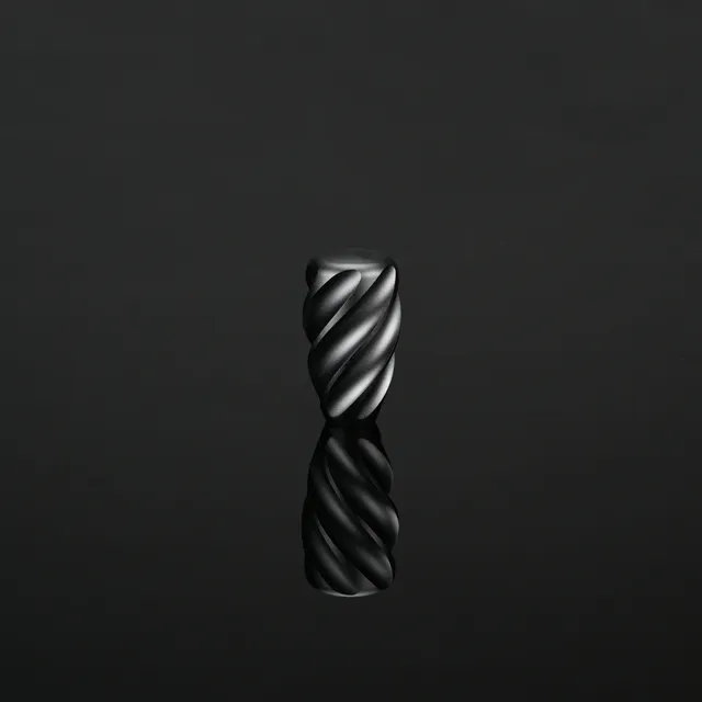 Silverback Twisted bouton de culasse alu noir M8x1.25