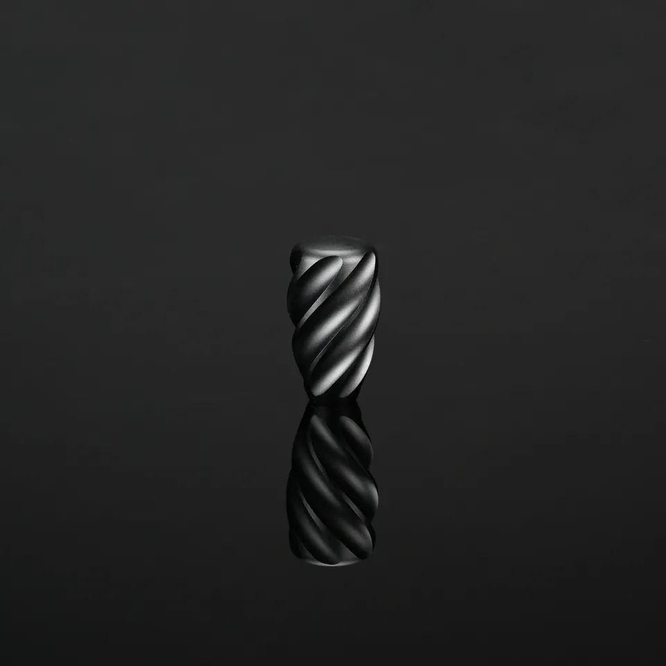 Silverback Twisted bouton de culasse alu noir M8x1.25