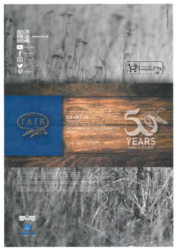 FAIR Catalogue papier 72 pages accessoires gadgets