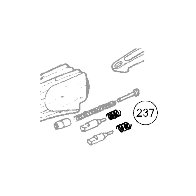 FAIR Ressort de percuteur superposé fusil