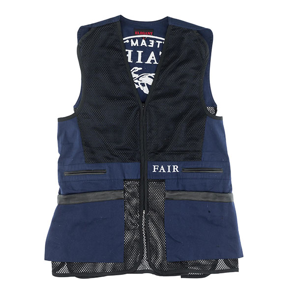 FAIR Gilet de tir grillagé 2 poches ambidextre
