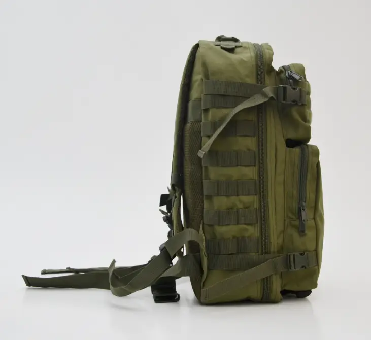 FAIR sac à dos vert 50x30x18 fermeture zippée velcro