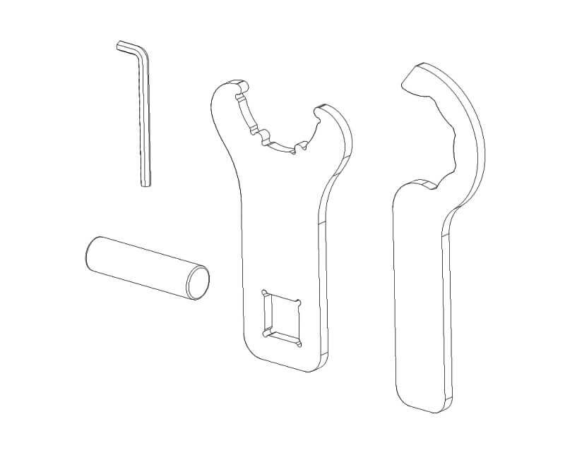 KelTec KS7 kit clé de canon