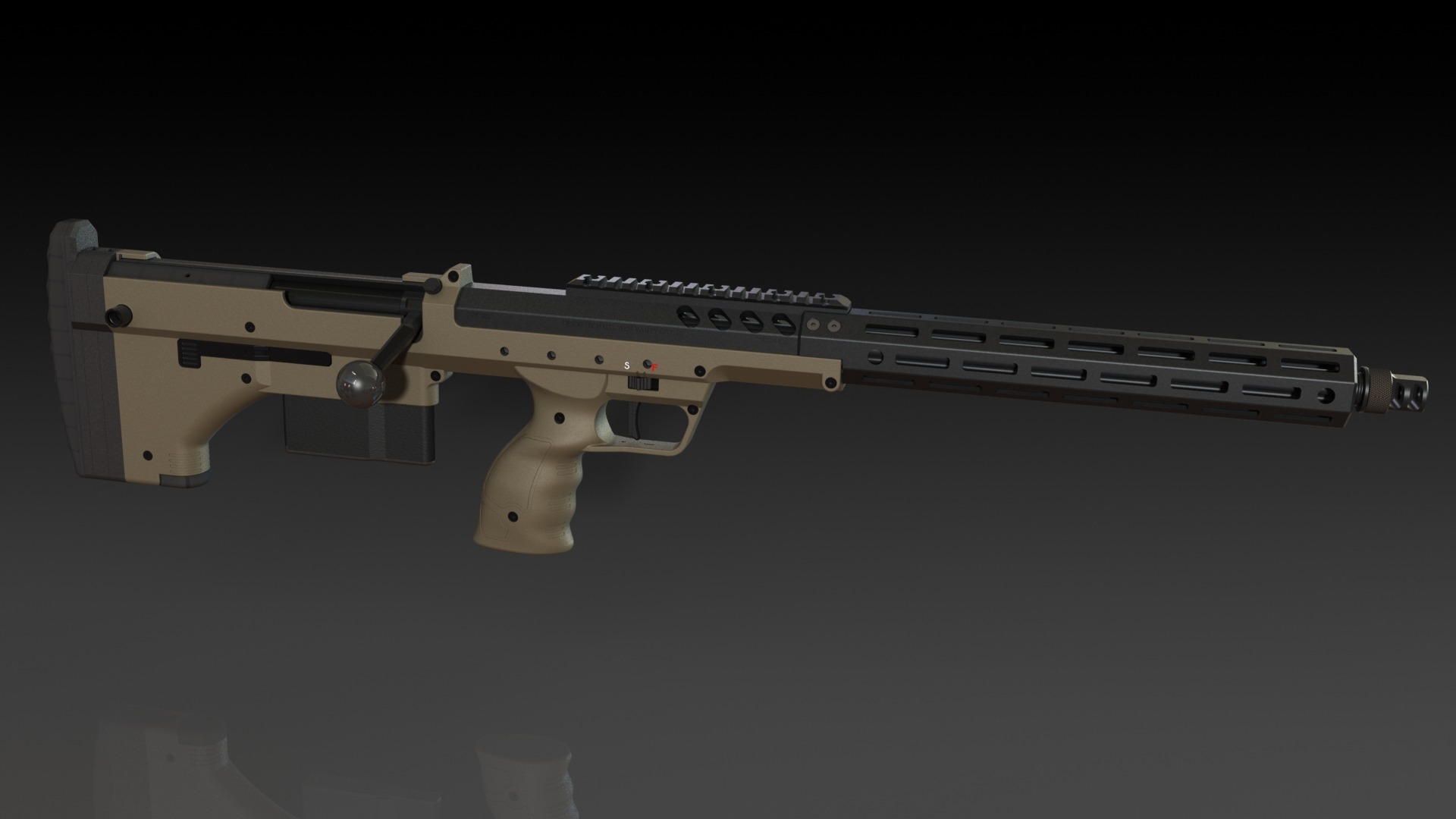 Silverback SRS A2/M2 rail supérieur standard alu