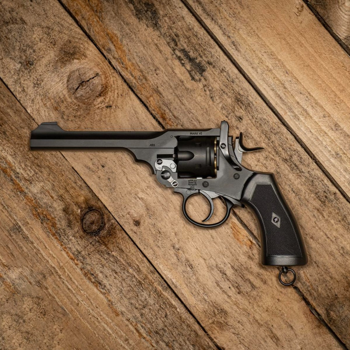 Webley MKVI Service Revolver pistolet CO2 4,5mm noir