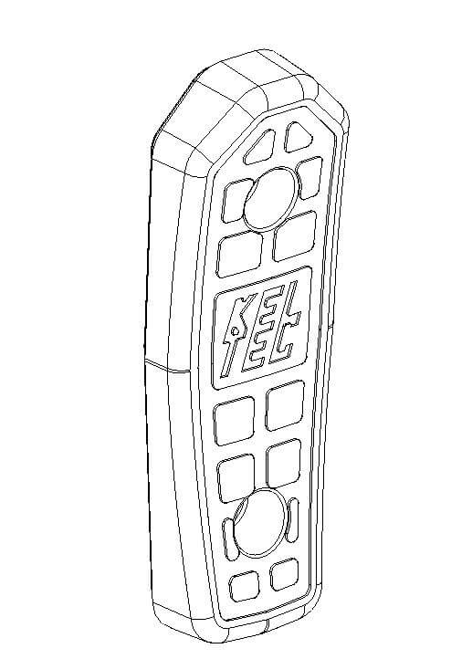 Keltec RFB-380 plaque de couche