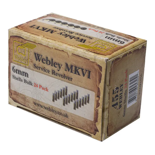 Webley MKVI douilles rechange .177 pack 6