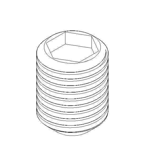 Keltec S2K-530 vis sans tête 10-32