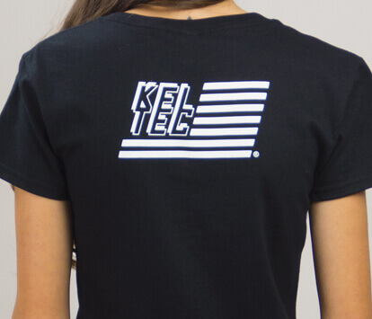 KelTec KSG T-shirt col V femme noir