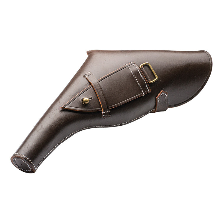 Webley MKVI étui cuir marron pistolet