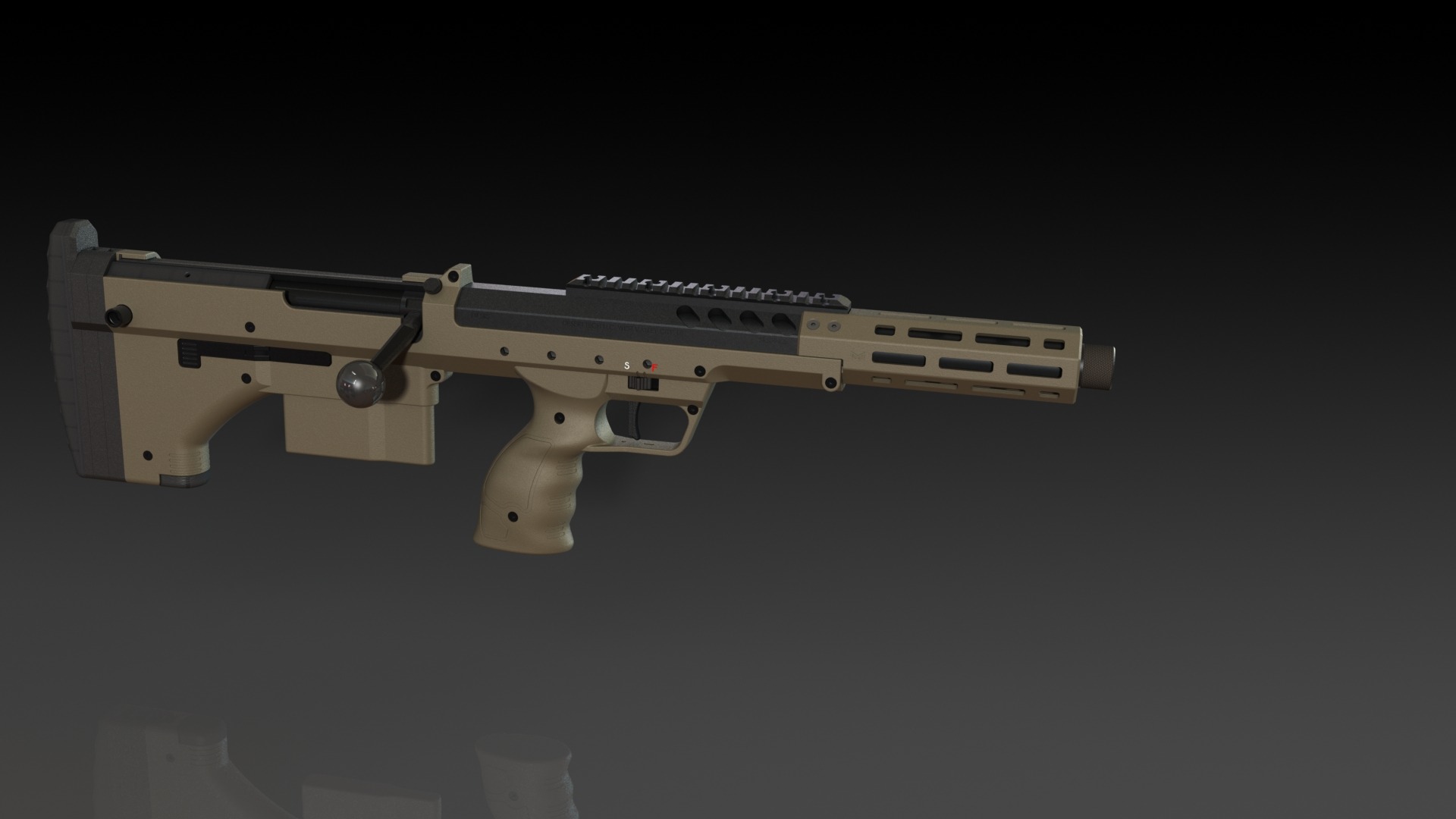Silverback SRS A2/M2 rail supérieur standard alu
