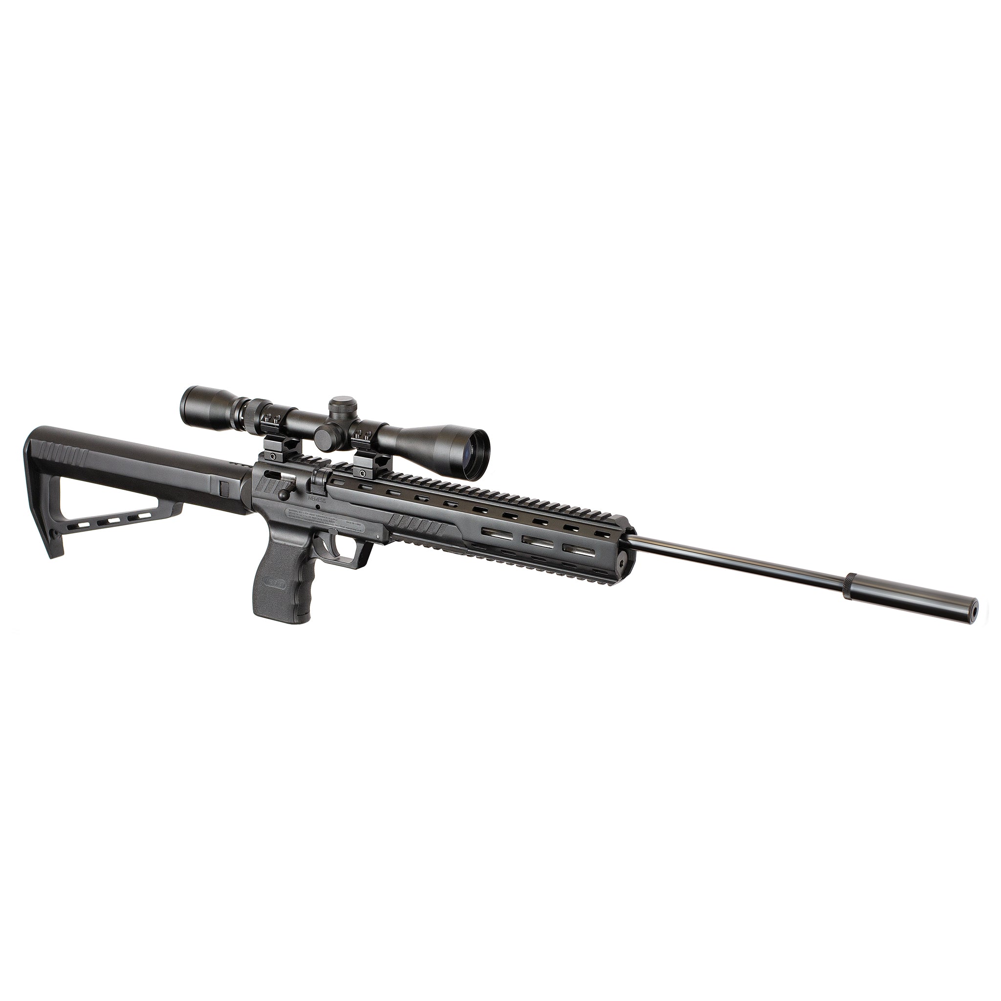 Webley Nemesis X carabine CO2 pack lunette 3-9x40