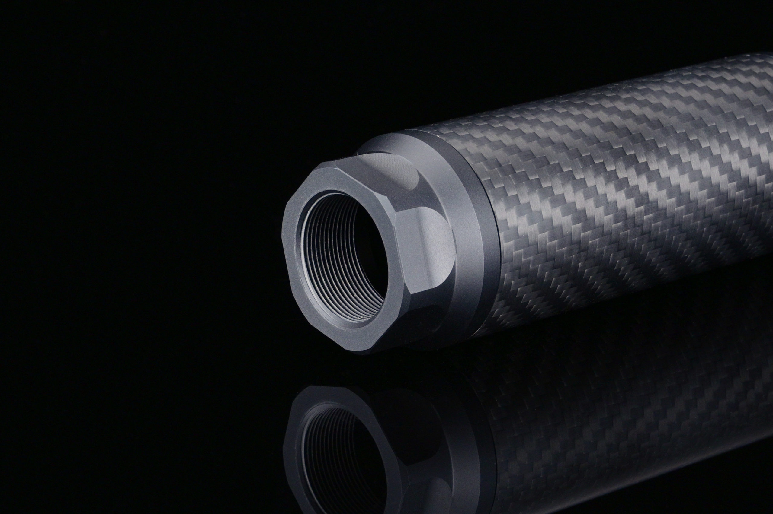 Silverback silencieux carbone XL 24mm CW 300mm