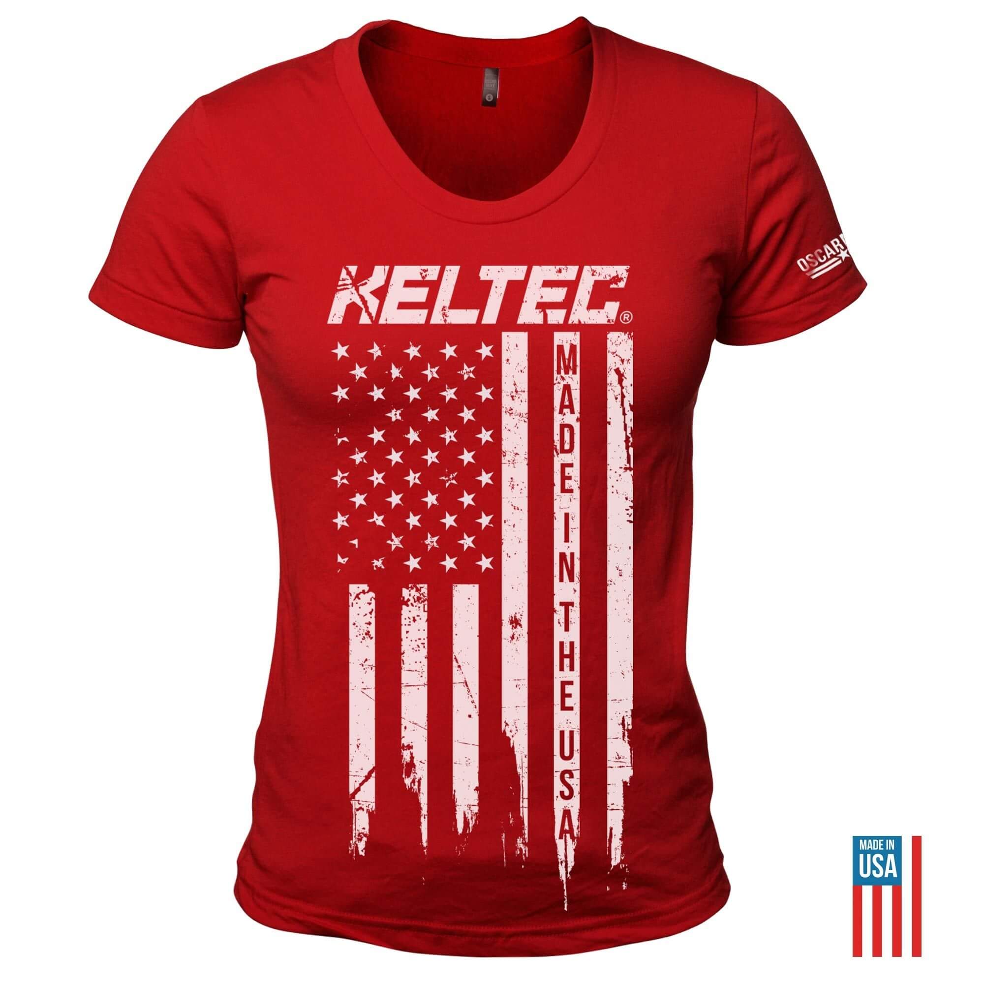 Keltec Vertical Flag t-shirt femme drapeau vertical