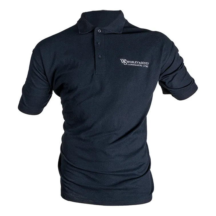 Webley W&S polo bleu marine coton taille L