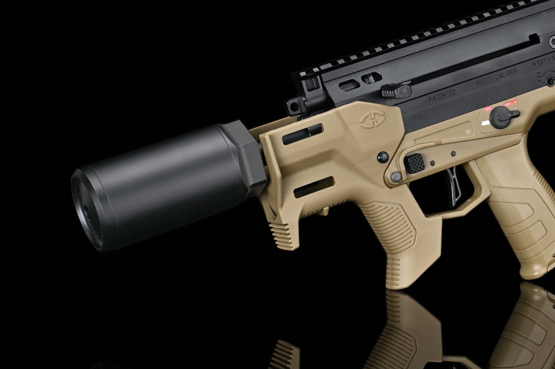 Silverback SBA-SIL-42 Fat Can silencieux factice 14mm CCW