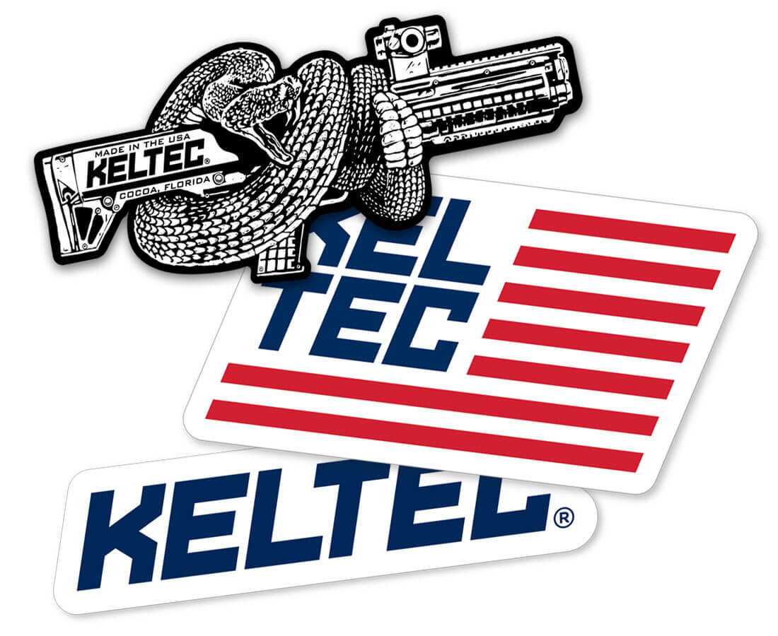 KelTec Sticker Pack autocollants lot