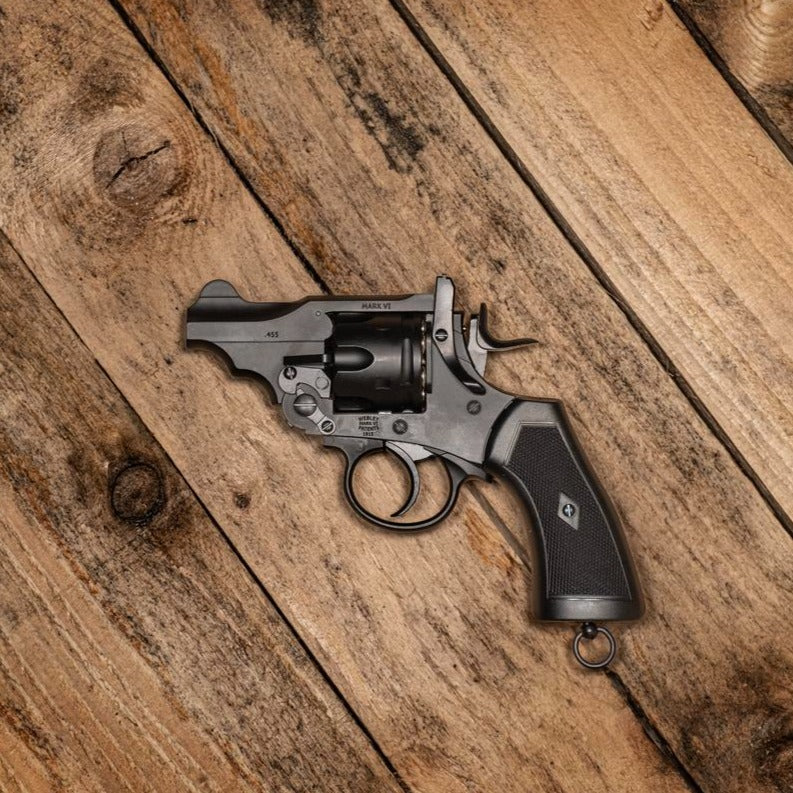 Webley MKVI 2.5 Civilian pistolet à plomb .177 noir