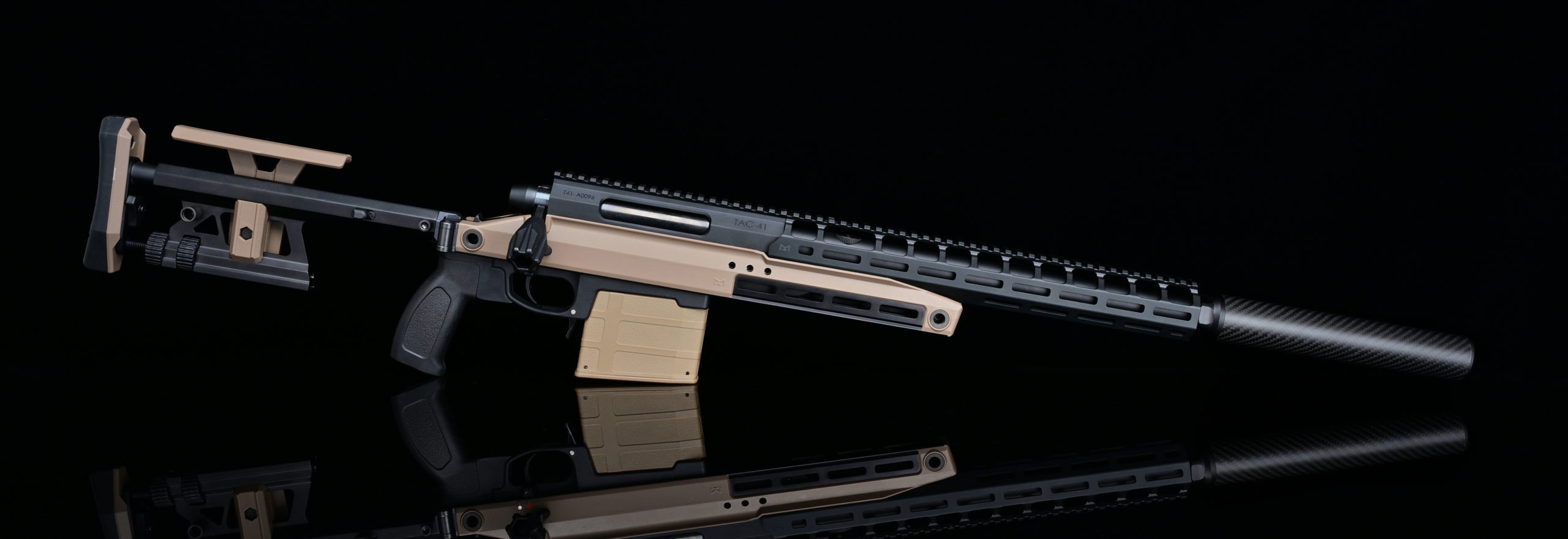 Silverback TAC-41 A garde-main M-LOK alu noir
