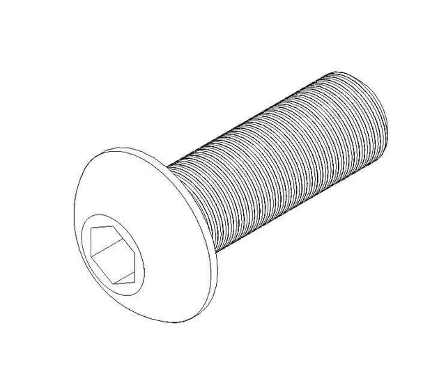 Keltec KSG-232 vis tête ronde M4x12 pour KSG